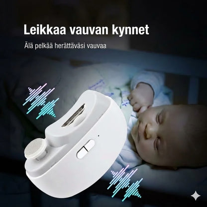 3-in-1 sähköinen kiillotuslaite ja automaattinen kynsileikkuri