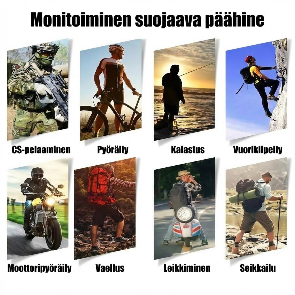 Unisex tuulenpitävä ja lämmin kokokasvomaski