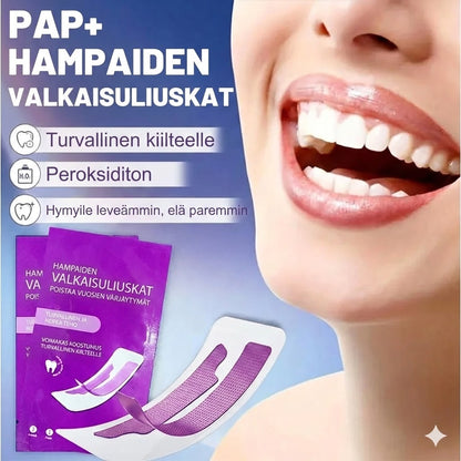 Hampaiden valkaisuliuskat