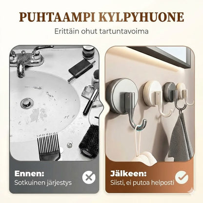 Ultravahva imukuppikoukku