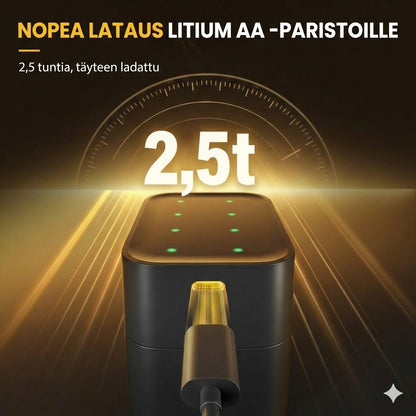 Litiumakkulaturi – Ylilataussuoja