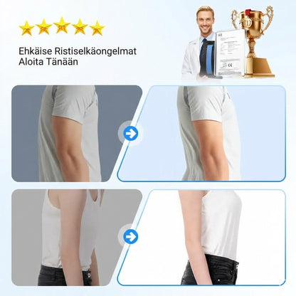 Magneettinen akupunktiohieronta- ja selkävenytin lannerangalle