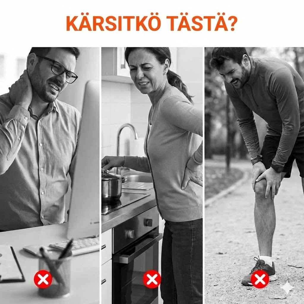 Kannettava kaksikanavainen TENS-lihasstimulaattori