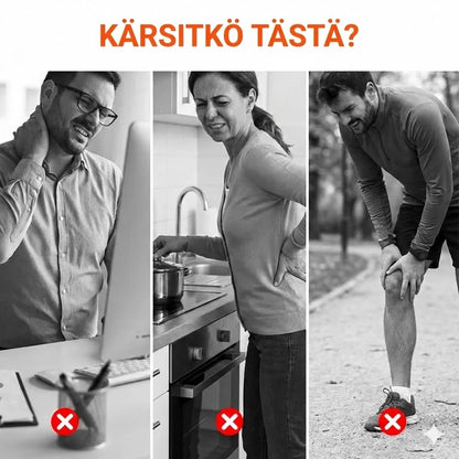 Kannettava kaksikanavainen TENS-lihasstimulaattori